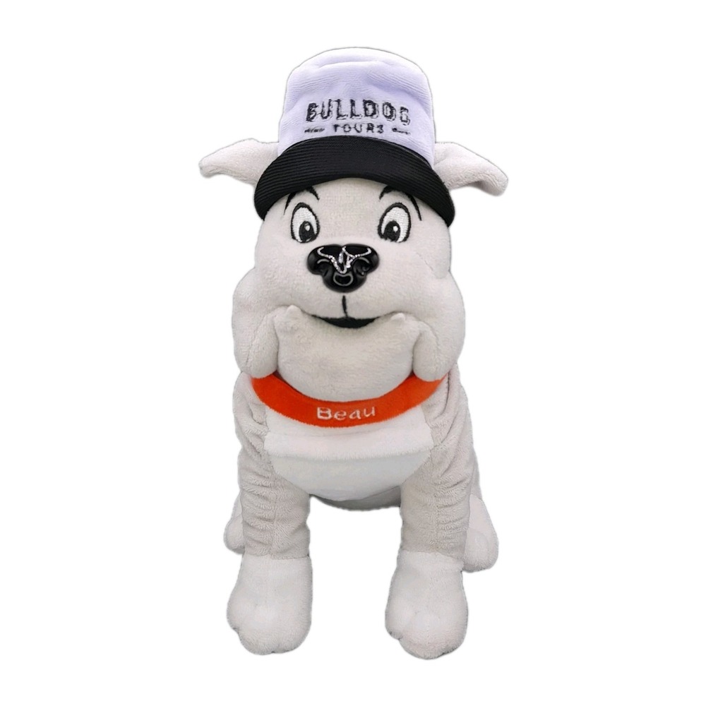 Bulldog Tours BEAU Charleston Adventure Dog Plush 9.5" Stuffed Animal Toy